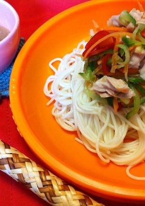 棒々鶏そうめん-レシピのメイン写真
