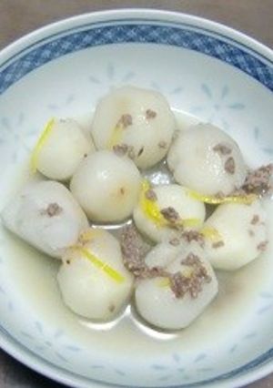 味の素丸鶏がらスープで、里芋をふんわりと-レシピのメイン写真