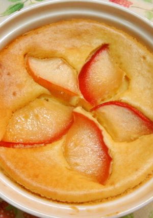 *ハチミツ林檎のチーズケーキ*-レシピのメイン写真