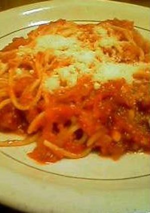 簡単　トマトクリームソースのパスタ-レシピのメイン写真