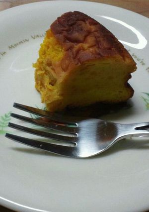 食感２通り★お得なかぼちゃケーキ　-レシピのメイン写真