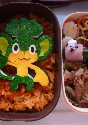 ポケモンBWキャラ弁(ヤナップ)-レシピのメイン写真