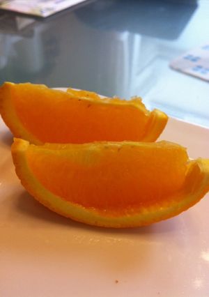 食べやすいオレンジのむき方-レシピのメイン写真