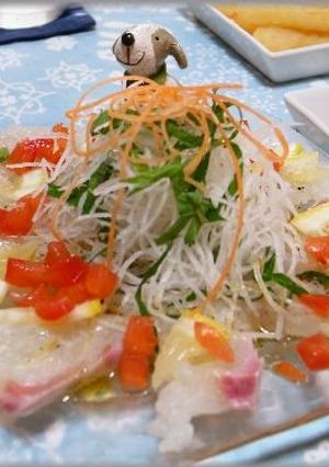 鯛のカルパッチョ-レシピのメイン写真