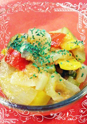 夏と言えば！野菜たっぷりラタトゥイユ♪-レシピのメイン写真