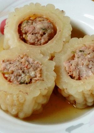 台湾料理～白苦瓜の肉詰め-レシピのメイン写真