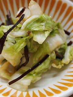 白菜の浅漬け☆塩昆布和え-レシピのメイン写真