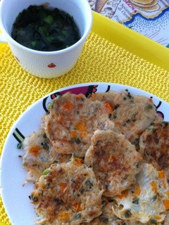 そうめんのお好み焼き-レシピのメイン写真