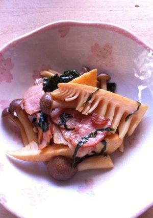 ★たけのこベーコン★-レシピのメイン写真