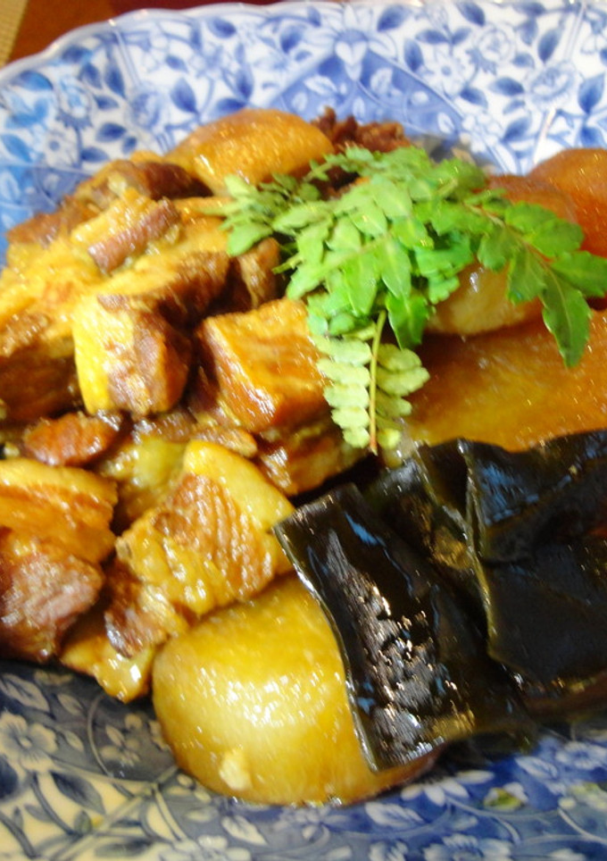 簡単♪圧力鍋でやわらか～豚の角煮♪-レシピのメイン写真
