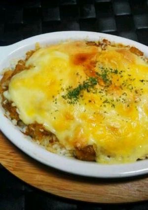 残ったカレーで簡単カレードリア♪-レシピのメイン写真