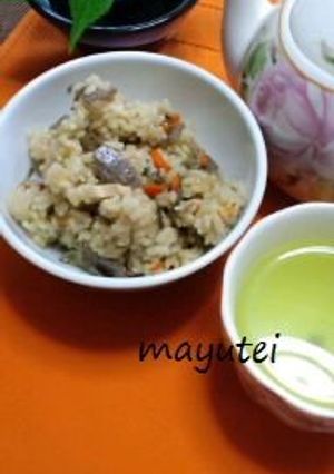 炊き込みご飯でお茶漬け-レシピのメイン写真