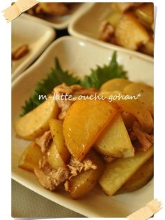 じゃがいもと豚肉のバター醤油炒め-レシピのメイン写真