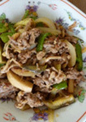 牛肉＆野菜のオイスターソース炒め-レシピのメイン写真