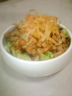 ワンタンサラダ丼-レシピのメイン写真