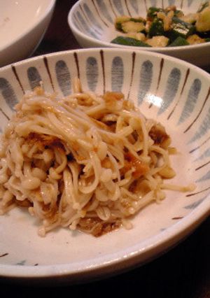 箸休めに♪梅ぶしえのき-レシピのメイン写真