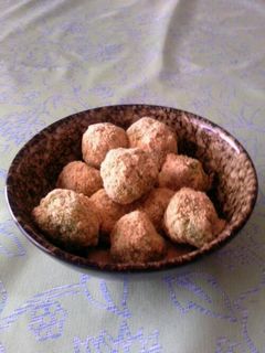簡単!!ご飯で草餅風団子-レシピのメイン写真