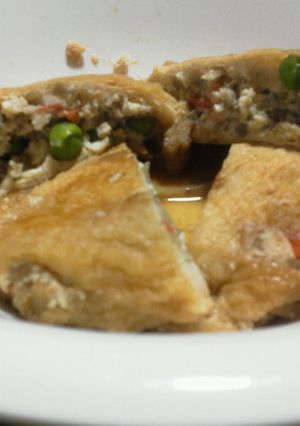 きんぴらごぼうの豆腐稲荷詰め-レシピのメイン写真