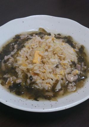 高菜あんかけチャーハン-レシピのメイン写真