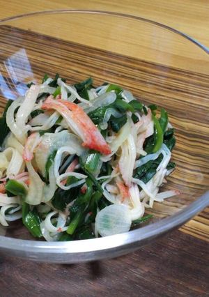 ポン酢でさっぱり☆ニラと玉ねぎの和え物-レシピのメイン写真
