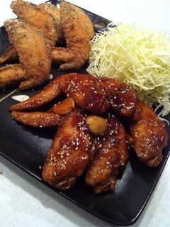 手羽先のから揚げ•甘辛タレ☻-レシピのメイン写真