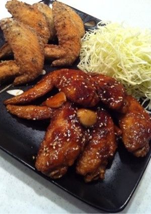 手羽先のから揚げ•甘辛タレ☻-レシピのメイン写真