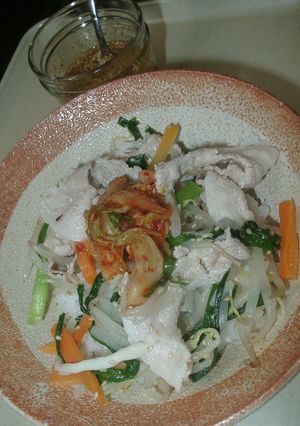 キムチをのせて・ビビンバ丼-レシピのメイン写真