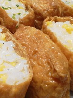 簡単♪炒りタマゴいなり寿司-レシピのメイン写真