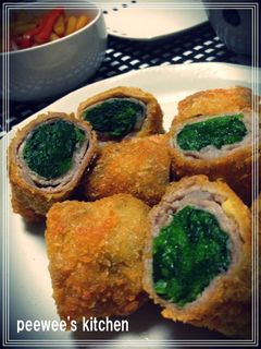 ほうれん草の肉巻きフライ-レシピのメイン写真
