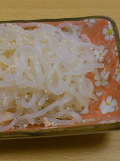 ヘルシー旨い!しらたきのたらこ和え-レシピのメイン写真