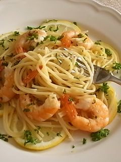 オステリア「ルッカ」風海老のパスタ-レシピのメイン写真