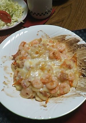 うどんdeグラタン♪♪-レシピのメイン写真
