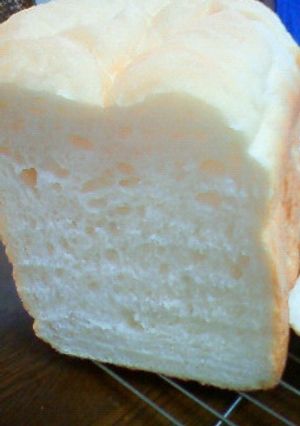 ＊ＨＢで簡単！もちふわご飯入り食パン＊-レシピのメイン写真