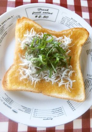 ハニー味噌バターDEしらすトースト♫♬-レシピのメイン写真