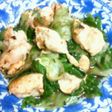鶏ムネ肉とレタスの生姜塩麹炒め★