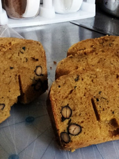 ☆HBで簡単☆黒糖黒豆ケーキ♪-レシピのメイン写真
