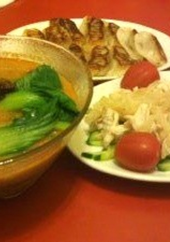 簡単★辛さ控えめ坦々麺★棒々鶏と一緒に★-レシピのメイン写真