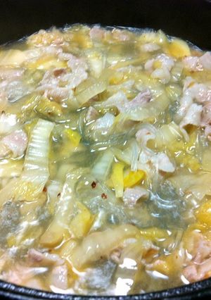 中国東北地方料理　酸菜白肉鍋-レシピのメイン写真