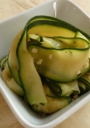 ズッキーニの温野菜タリアテッレ風-レシピのメイン写真