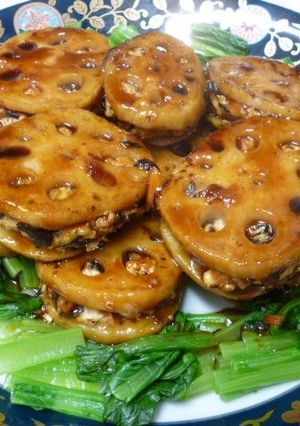 夏の薬膳! 蓮根の甘酢焼き-レシピのメイン写真