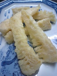 食事療法!竹の子の天ぷら-レシピのメイン写真