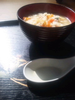 残った味噌汁で☆おつゆご飯(味噌雑炊)-レシピのメイン写真