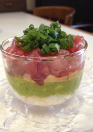 エビとアボカドとマグロのカクテル-レシピのメイン写真