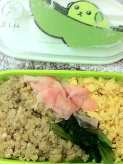 カレイそぼろ弁当-レシピのメイン写真