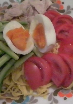 冷やしトウモロコシ麺-レシピのメイン写真