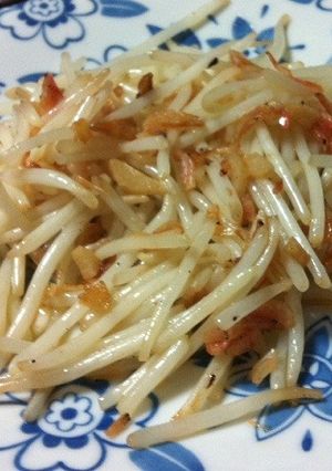 もやしと干しエビのペペロン風-レシピのメイン写真