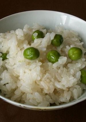 エンドウ豆ご飯-レシピのメイン写真