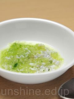 【離乳食 中期】しらすのきゅうり和え-レシピのメイン写真