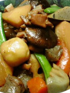 シャキシャキれん根好きの筑前煮-レシピのメイン写真