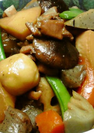 シャキシャキれん根好きの筑前煮-レシピのメイン写真